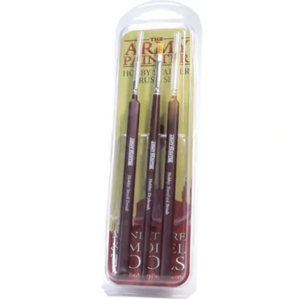 Army Paints - Hobby Starter Brush Set - Miniature Marvels: Airplane Models & Painted Dice* Shop All