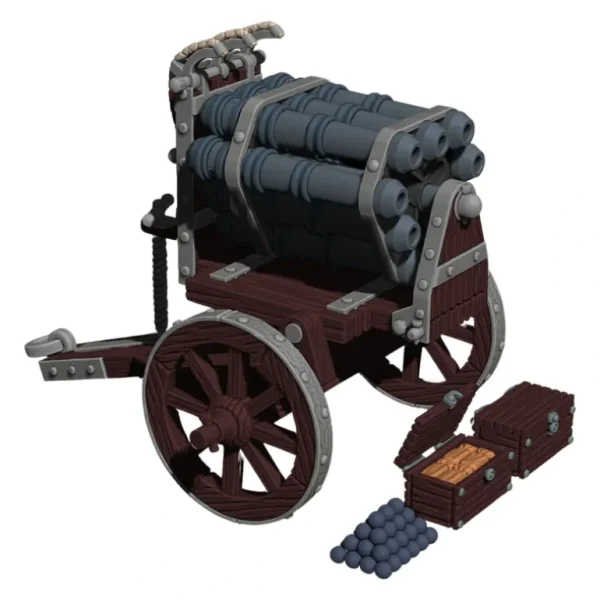 Artillery Pieces STLs - Miniature Marvels: Airplane Models & Painted Dice* Shop All