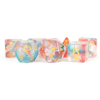 Best Sale Astral Swell 16mm Poly Dice Set MET 720 - Miniature Marvels: Airplane Models & Painted Dice Dice