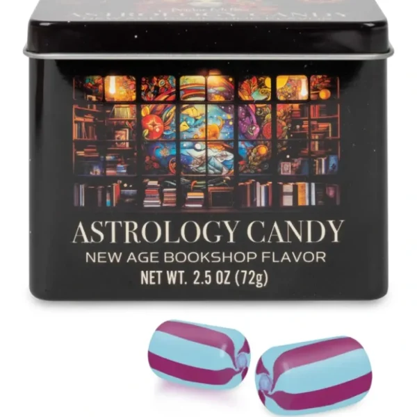 Cheap Astrology Flavored Candy - Bookstore Flavored!! Tin Gift Box - Archie McPhee - Miniature Marvels: Airplane Models & Painted Dice Egpull