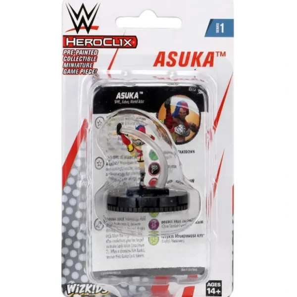 Hot Asuka Expansion Pack: WWE HeroClix WZK 73915 - Miniature Marvels: Airplane Models & Painted Dice Miniature