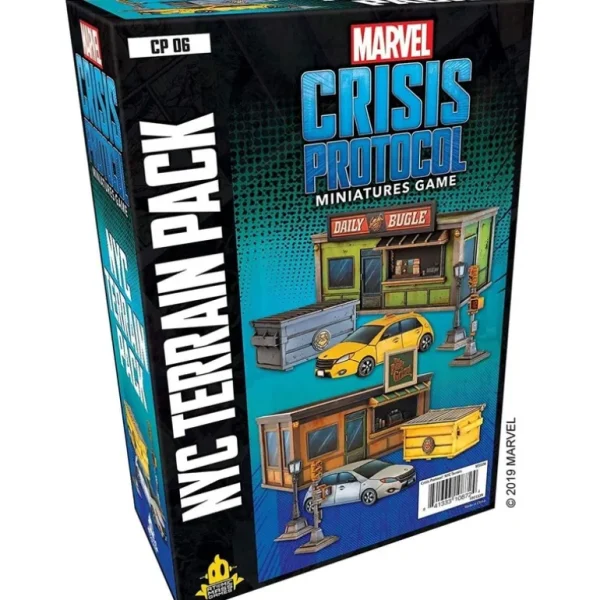 Atomic Mass Games: Marvel Crisis Protocol - NYC Terrain Expa ASM CP06en - Miniature Marvels: Airplane Models & Painted Dice* Shop All