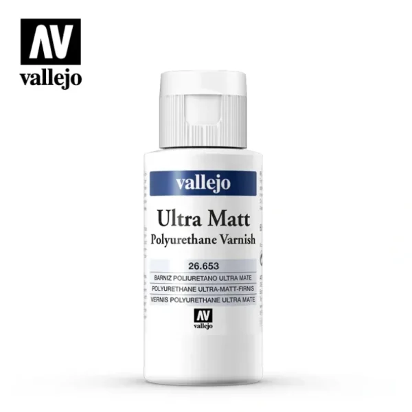 Auxillary Products: Ultra Matt Polyurethane Varnish 60ml - Miniature Marvels: Airplane Models & Painted Dice* Shop All