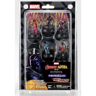 Online Avenger Black Panther and the Illuminati - Fast Forces: Marvel HeroClix WZK 73479 - Miniature Marvels: Airplane Models & Painted Dice Miniature