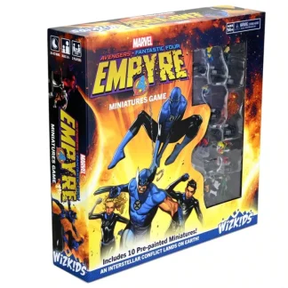 Online Avengers - Fantastic Four Empyre Miniatures Game: Marvel HeroClix WZK 84798 - Miniature Marvels: Airplane Models & Painted Dice Miniature