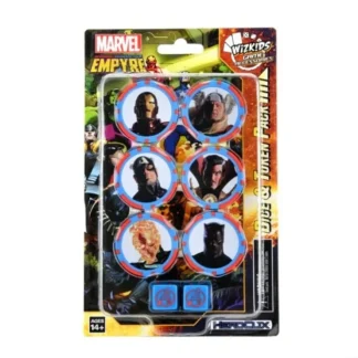 Fashion Avengers - Fantastic Four Empyre Dice & Token Pack: Marvel HeroClix WZK 84800 - Miniature Marvels: Airplane Models & Painted Dice Miniature