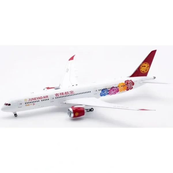 *Aviation200 AV2087 1:200 Juneyao Airlines Boeing 787-9 B-20DT - Miniature Marvels: Airplane Models & Painted Dice* Airplane Model