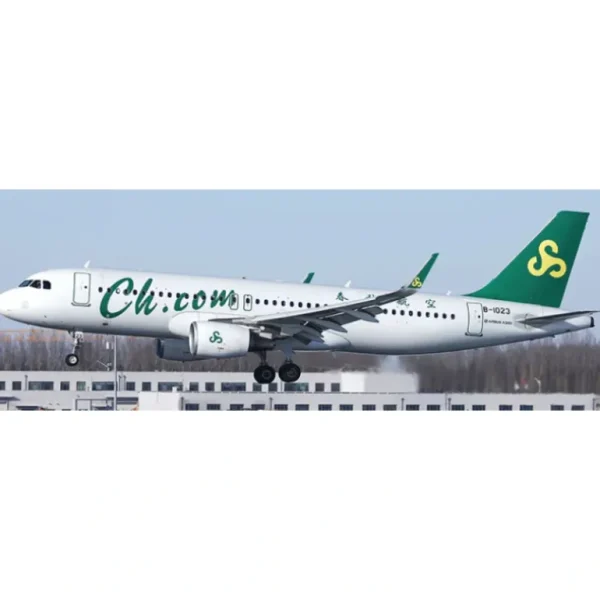 Aviation200 AV2088 1:200 Spring Airlines Airbus A320-214(WL) B-1023 - Miniature Marvels: Airplane Models & Painted Dice* Airplane Model