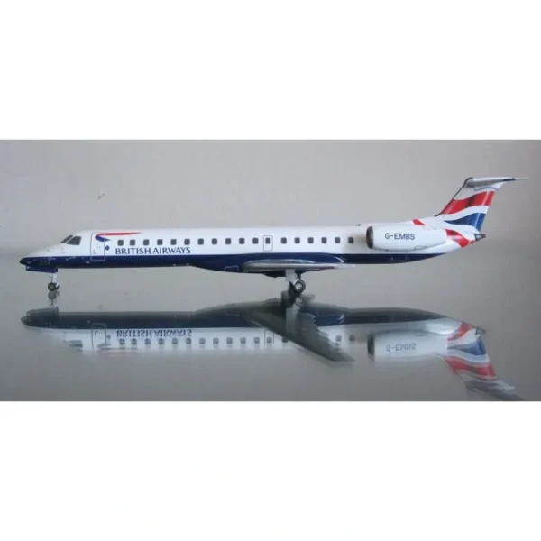 Aviation200 G-EMBS 1:200 British Airways ERJ-145EU - Miniature Marvels: Airplane Models & Painted Dice* Airplane Model