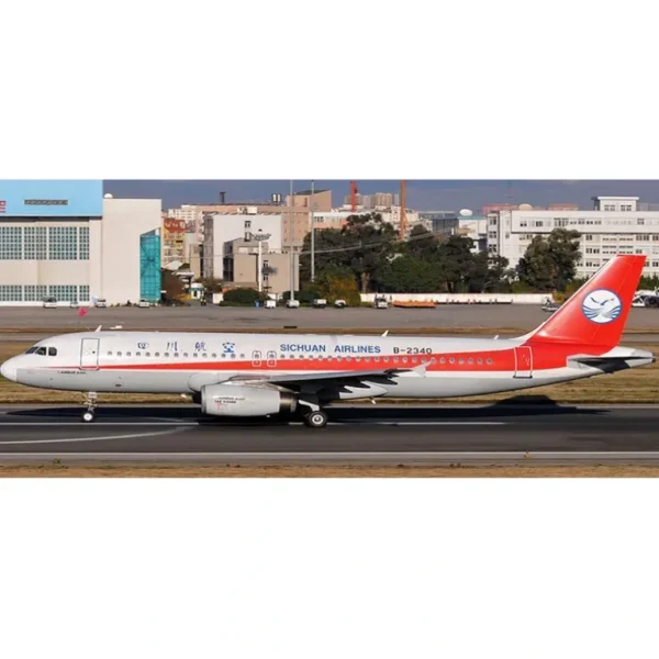 *Aviation200 KJ-A320-110 B-2340 Sichuan Airlines Airbus A320-232 - Miniature Marvels: Airplane Models & Painted Dice* Airplane Model