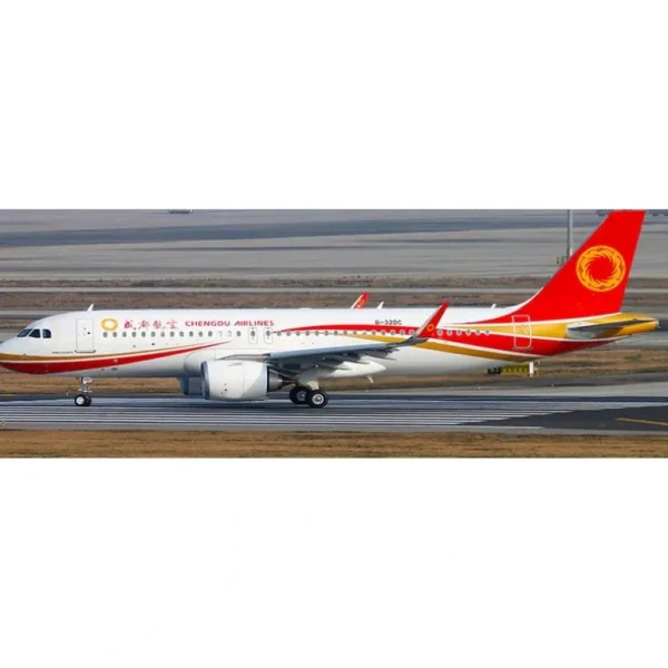 *Aviation200 KJ-A320-109 B-32DC Chengdu Airlines Airbus A320-251N - Miniature Marvels: Airplane Models & Painted Dice* Airplane Model