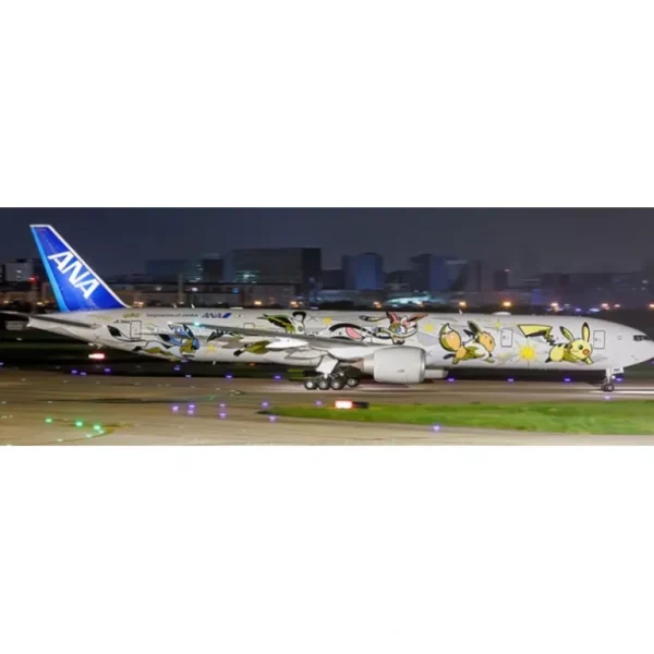 Aviation200 WB2016 1:200 All Nippon Airways Boeing 777-381ER JA784A "Eevee Jet" - Miniature Marvels: Airplane Models & Painted Dice* Airplane Model