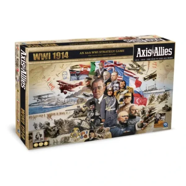 Discount Axis & Allies: WWI 1914 RGS 02568 - Miniature Marvels: Airplane Models & Painted Dice Board Game