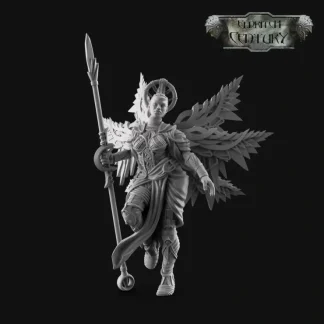Discount Axumite Federation Seraph - Miniature Marvels: Airplane Models & Painted Dice Miniature