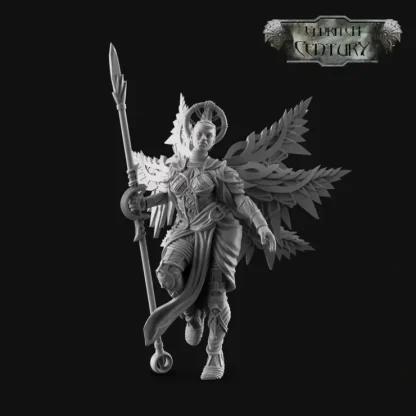 Discount Axumite Federation Seraph - Miniature Marvels: Airplane Models & Painted Dice Miniature