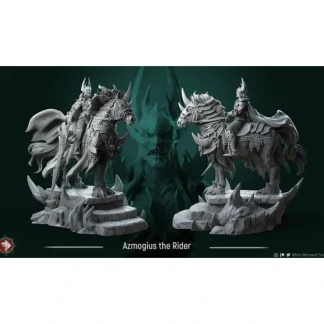 Store Azmogius The Rider - Miniature Marvels: Airplane Models & Painted Dice Miniature