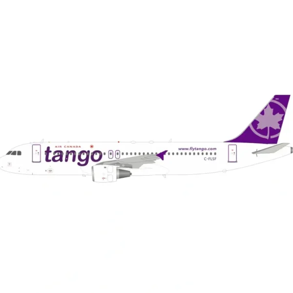B Models B-320-AC-08 1:200 Air Canada Tango Airbus A320 - Miniature Marvels: Airplane Models & Painted Dice* Airplane Model