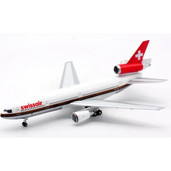 *B Models B-DC10-SR-IHN-P 1:200 Swiss Air McDonnell Douglas DC-10-30 - Miniature Marvels: Airplane Models & Painted Dice* Airplane Model