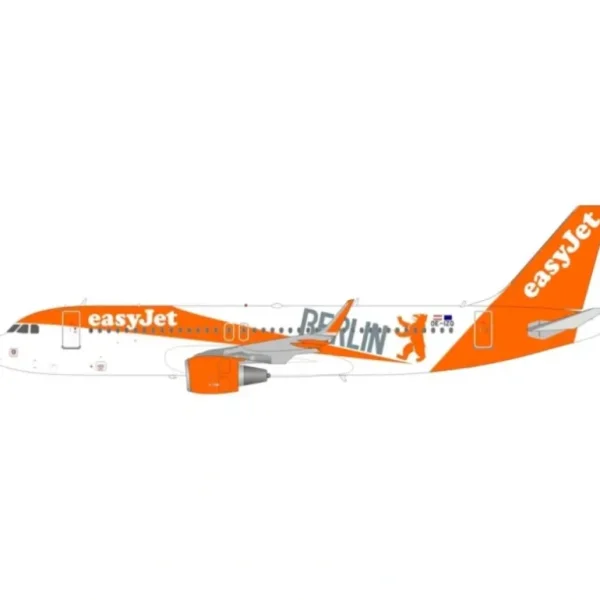 B Models B-320-IZQ 1:200 Airbus A320 EasyJet Europe OE-IZQ "Berlin" - Miniature Marvels: Airplane Models & Painted Dice* Airplane Model