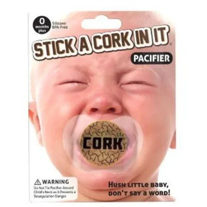 Best Sale Baby Silicone Pacifier - Stick a cork in it - FUNNY! - Big Mouth Toys - Miniature Marvels: Airplane Models & Painted Dice Egpull