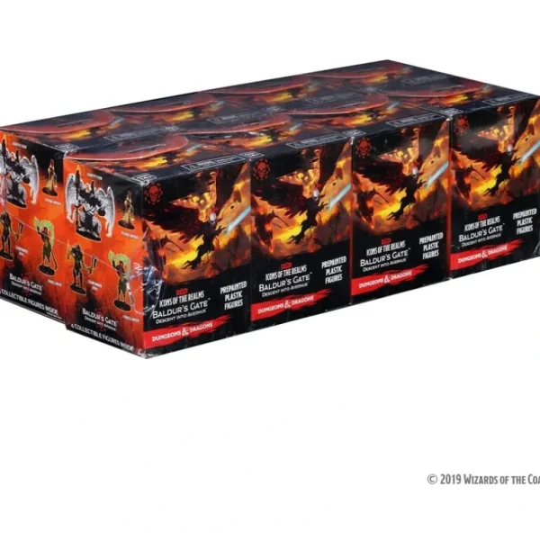 Baldur's Gate - Descent into Avernus: D&D Icons of the Realms WZK 73938 - Miniature Marvels: Airplane Models & Painted Dice* Miniature