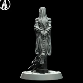Shop Banshee with Incense Burner - Miniature Marvels: Airplane Models & Painted Dice Miniature