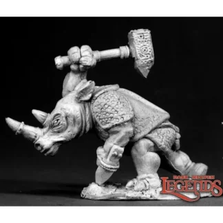 Discount Barak, Rhino Man: Dark Heaven Legends RPR 03020 - Miniature Marvels: Airplane Models & Painted Dice Miniature