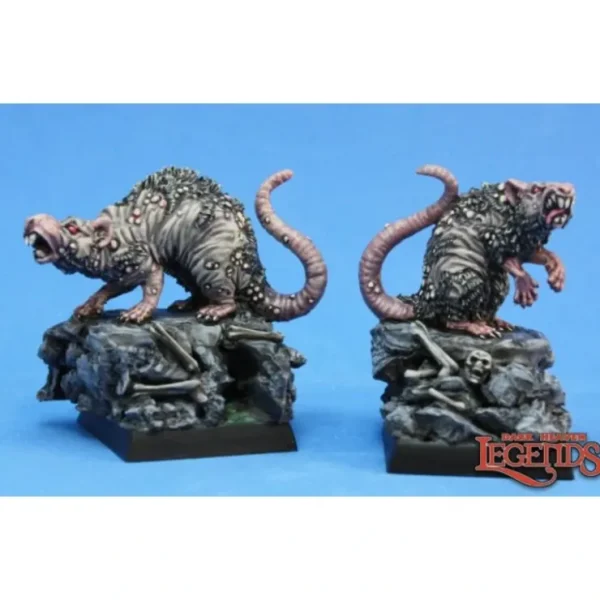 Online Barrow Rats (2): Dark Heaven Legends RPR 03753 - Miniature Marvels: Airplane Models & Painted Dice Miniature