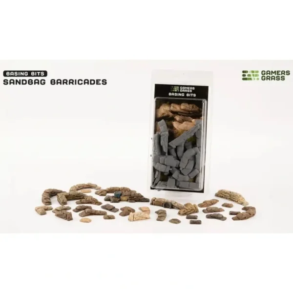 Basing Bits- Sandbag Barricades LTG GSG-GGBB-SB - Miniature Marvels: Airplane Models & Painted Dice* Shop All
