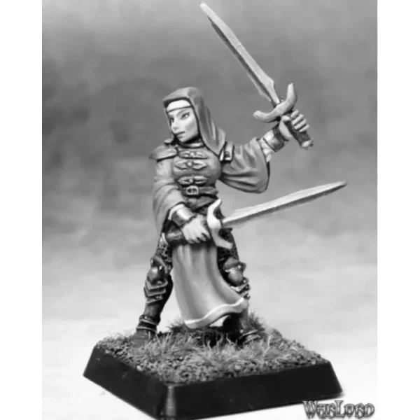 Store Battle Nun, Crusader Adept: Warlord RPR 14672 - Miniature Marvels: Airplane Models & Painted Dice Miniature