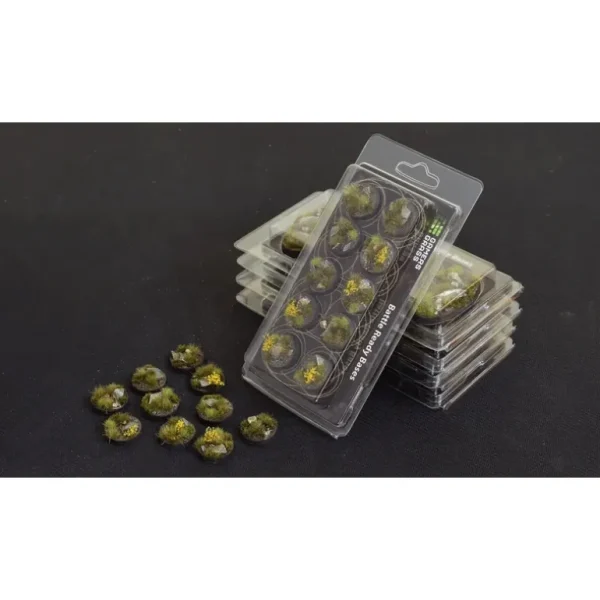 Battle Ready Bases - Highland: Round 25mm (x10) LTG GSG-GGB-HLR25 - Miniature Marvels: Airplane Models & Painted Dice* Shop All