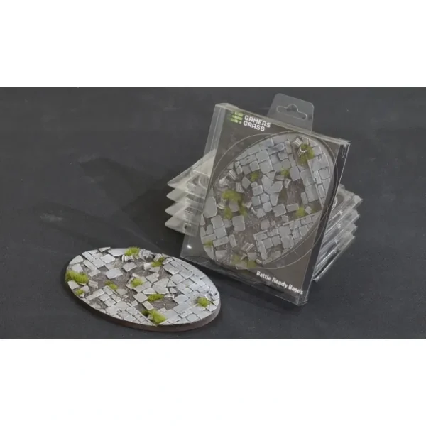 Battle Ready Bases - Temple: Oval 170mm (x1) LTG GSG-GGB-TO170 - Miniature Marvels: Airplane Models & Painted Dice* Shop All