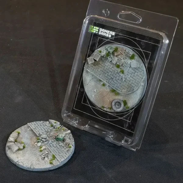 Battle Ready Bases - Urban Warfare: Round 100mm (x1) LTG GSG-GGB-UWR100 - Miniature Marvels: Airplane Models & Painted Dice* Shop All