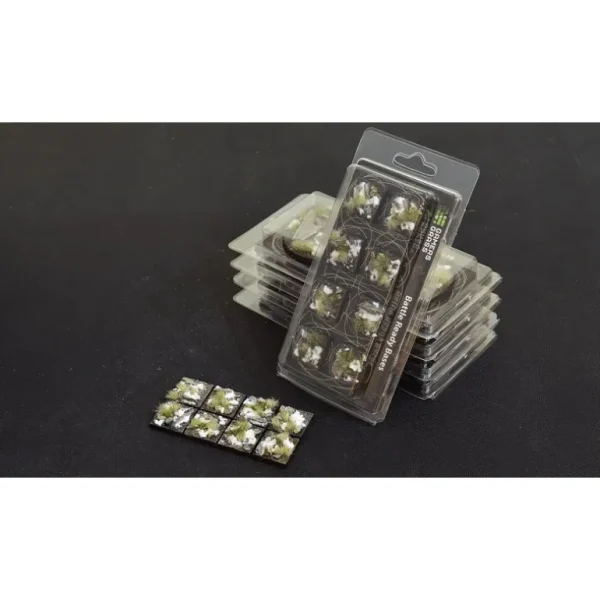 Battle Ready Bases - Winter: Square 25mm (x8) LTG GSG-GGB-WSQ25 - Miniature Marvels: Airplane Models & Painted Dice* Shop All