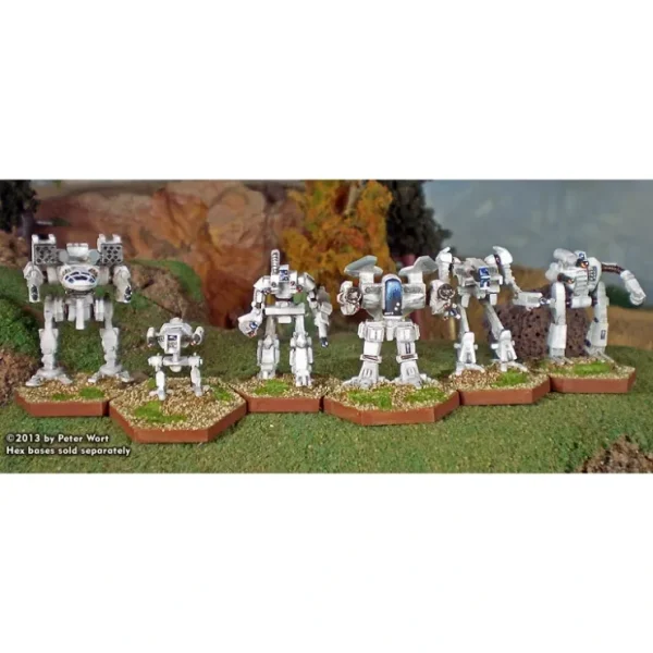 Hot BattleForce Scale Level II ComStar: BattleTech - Mech Pack IWM 10-056 - Miniature Marvels: Airplane Models & Painted Dice Miniature