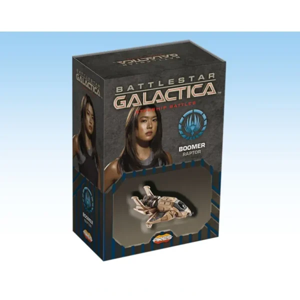 Battlestar Galactica - Starship Battles : Boomer's Raptor AGS BSG103C - Miniature Marvels: Airplane Models & Painted Dice* Shop All