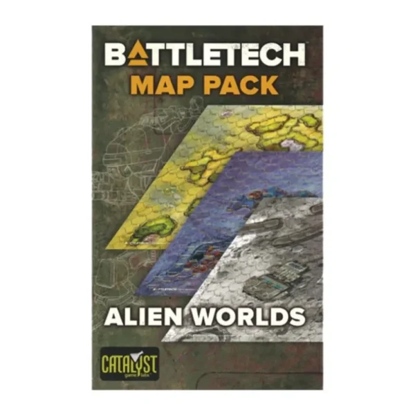BattleTech: Alien Worlds Map Pack - Miniature Marvels: Airplane Models & Painted Dice* Shop All