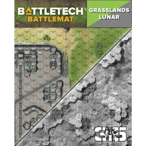 BattleTech: Battle Mat: Grasslands Lunar - Miniature Marvels: Airplane Models & Painted Dice* Shop All