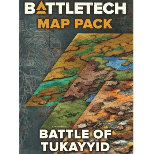Battletech: Battle of Tukayyid: Map Pack - Miniature Marvels: Airplane Models & Painted Dice* Shop All