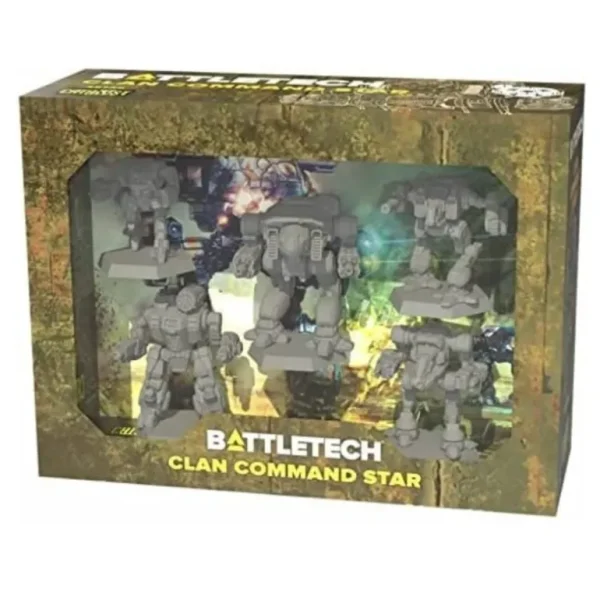 Battletech: Clan Command Star: Force Pack - Miniature Marvels: Airplane Models & Painted Dice* Shop All