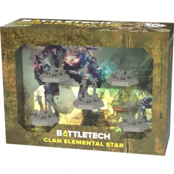 BattleTech Elemental Star - Miniature Marvels: Airplane Models & Painted Dice* Shop All