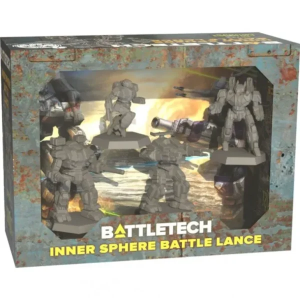 BattleTech Inner Sphere Battle Lance - Miniature Marvels: Airplane Models & Painted Dice* Shop All