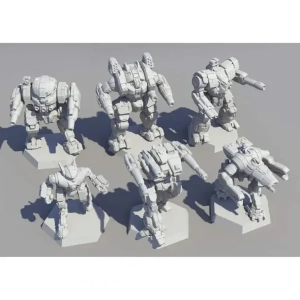 BATTLETECH Mini Force Pack: Comstar Battle Level II - Miniature Marvels: Airplane Models & Painted Dice* Shop All