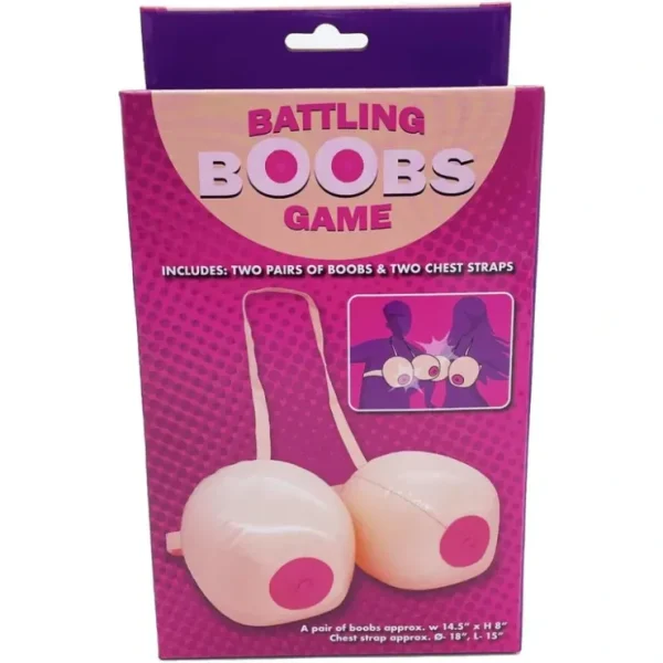 Discount Battling Inflatable Boobs Game - Boobie Funny Adult Party GaG Joke Novelty Gift - Miniature Marvels: Airplane Models & Painted Dice Egpull