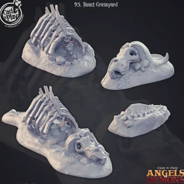 Beast Graveyard - Miniature Marvels: Airplane Models & Painted Dice* Shop All