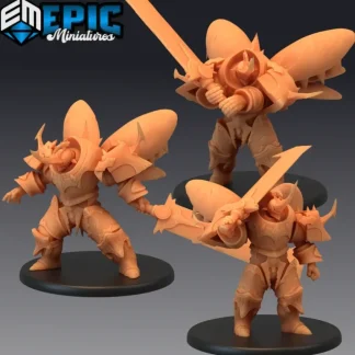 Beetle Knights - Miniature Marvels: Airplane Models & Painted Dice* Miniature