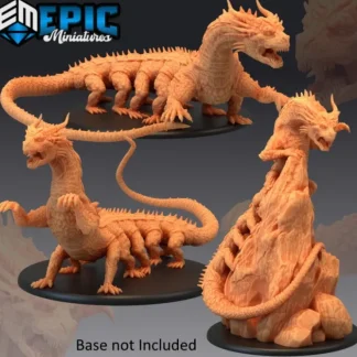 New Behir - Miniature Marvels: Airplane Models & Painted Dice Miniature