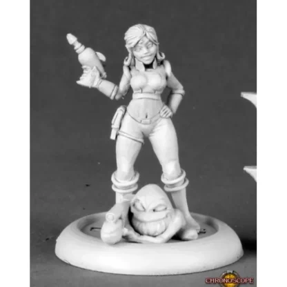 Discount Betty, Space Heroine: Chronoscope RPR 50150 - Miniature Marvels: Airplane Models & Painted Dice Miniature