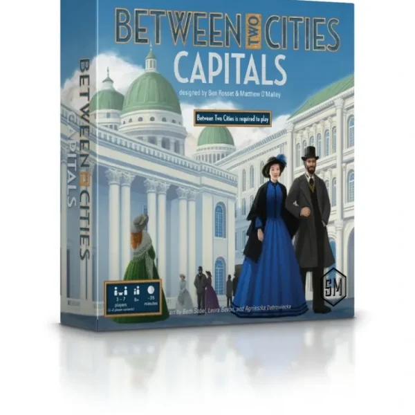 Best Between Two Cities: Capitals Expansion STM 505 - Miniature Marvels: Airplane Models & Painted Dice Board Game