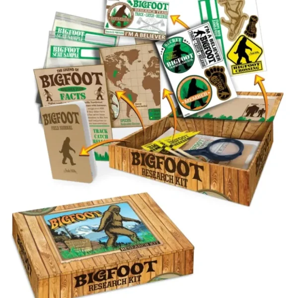 Discount BIGFOOT Sasquatch Outdoor Research Investigation Science Kit - Archie McPhee - Miniature Marvels: Airplane Models & Painted Dice Egpull